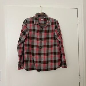 Uniqlo Plaid Casual Button Down Shirt